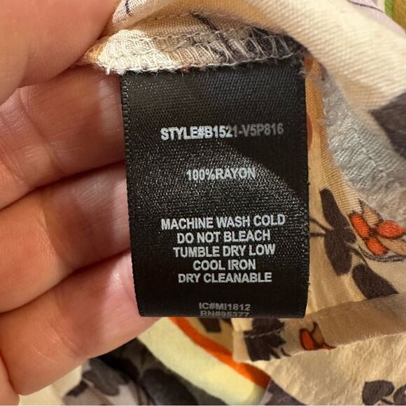 Sanctuary Floral Patchwork Boho Blouse - Size M - Picture 10 of 11